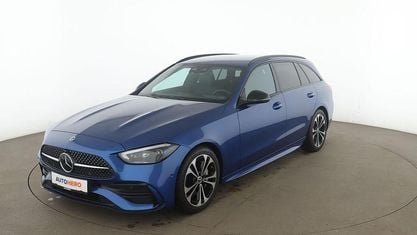 Brugt Mercedes C300 AMG line 265 HK (194 kW) 2022 Blå Stationcar
