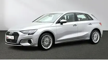 Używany Audi A3 Advanced 110 KM (80 kW) 2021 Srebrny Sedan/Limuzyna