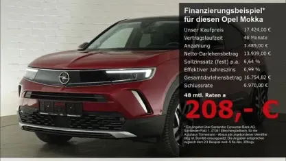 Używany Opel Mokka Elegance 136 KM (100 kW) 2023 Czerwony SUV