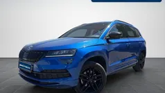 Raceblau metallic Gebraucht 2021 Skoda Karoq SportLine SUV | 26.980 € (Fairer Preis)