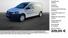 Weiß Gebraucht 2020 VW Caddy Maxi Van / Kleinbus | 17.980 € (Guter Preis)