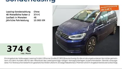 Gebraucht 2025 VW Touran Goal Van / Kleinbus | 35.402 € (Fairer Preis)