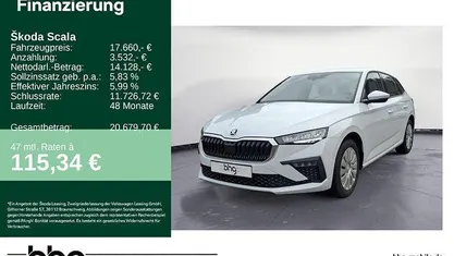 Gebraucht Skoda Scala Essence 95 PS (69 kW) 2025 Kleinwagen