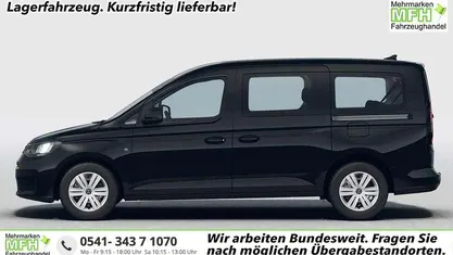 Indiumgrau metallic Neu 2025 VW Caddy Maxi Van / Kleinbus | 35.659 € (Guter Preis)
