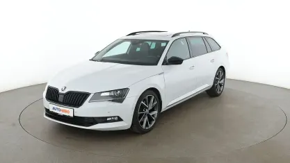 Gebraucht Skoda Superb SportLine 190 PS (139 kW) 2019 Weiß Kombi