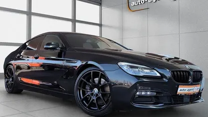 Gebraucht BMW 640 Sport Line 313 PS (230 kW) 2016 Black sapphire metallic (475) Coupé
