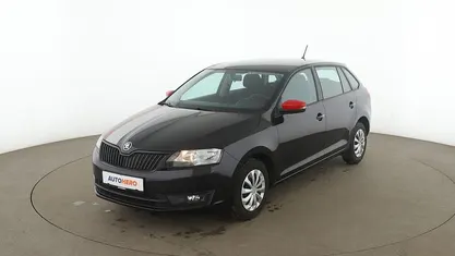 Gebraucht Skoda Rapid 90 PS (66 kW) 2016 Schwarz Kleinwagen