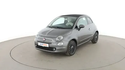 Usata Fiat 500C Lounge 69 CV (50 kW) 2018 Grigio Cabrio