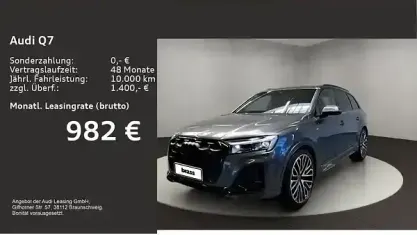 Neu Audi Q7 Ambiente 286 PS (210 kW) 2026 Daytonagrau perleffekt SUV