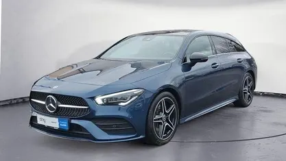 Gebraucht Mercedes CLA250 Shooting Brake Night 224 PS (164 kW) 2020 Blau Kombi