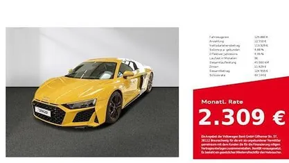 Gebraucht Audi R8 Spyder Ambiente 540 PS (397 kW) 2021 Cabrio