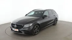 Grau Gebraucht 2021 Mercedes C220 AMG line Kombi | 29.990 € (Fairer Preis)