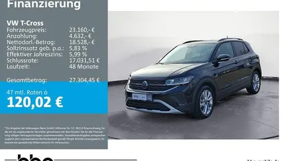 Gebraucht VW T-Cross Life 116 PS (85 kW) 2025 SUV