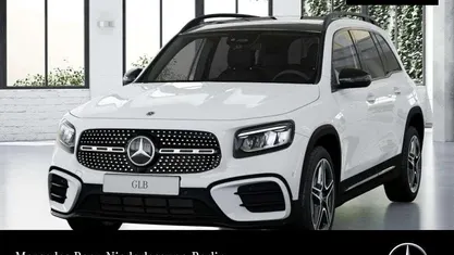 Polarweiß Gebraucht 2024 Mercedes GLB200 AMG SUV | 43.400 € (Etwas zu teuer)