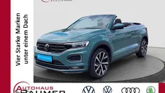 Cactus green schwarz Gebraucht 2021 VW T-Roc Cabriolet R-line Cabrio | 28.800 € (Fairer Preis)