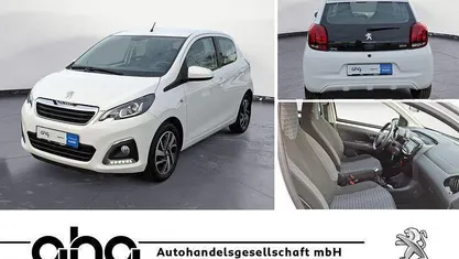 Weiß Gebraucht 2021 Peugeot 108 Allure Kleinwagen | 10.930 € (Fairer Preis)