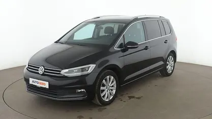 Gebraucht VW Touran Highline 150 PS (110 kW) 2019 Schwarz Van / Kleinbus