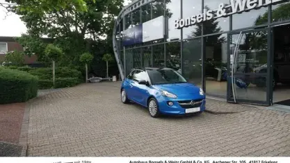 Gebraucht Opel Adam 87 PS (63 kW) 2019 Blau metallic Kleinwagen
