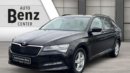 Gebraucht Skoda Superb Active 122 PS (89 kW) 2021 Schwarz Kombi
