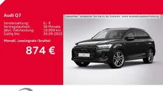 Mythosschwarz metallic Gebraucht 2025 Audi Q7 S-Line SUV | 69.990 € (Fairer Preis)