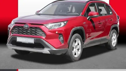 Gebraucht Toyota RAV4 Hybrid Comfort 178 PS (130 kW) 2019 Rotmet. (rot) SUV