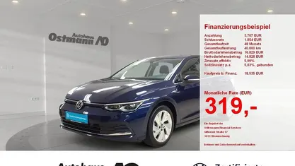 Gebraucht VW Golf VIII Style 131 PS (96 kW) 2020 Limousine