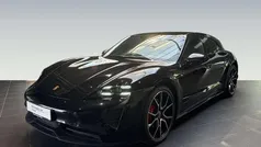 Schwarz Gebraucht 2024 Porsche Taycan 4S Sport Turismo Limousine | 84.900 € (Fairer Preis)