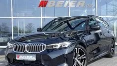 Schwarz (black sapphire metallic) Gebraucht 2023 BMW 320 M Sport Kombi | 40.890 € (Fairer Preis)