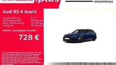 Navarrablau metallic Gebraucht 2024 Audi RS4 Ambiente Kombi | 81.217 € (Fairer Preis)