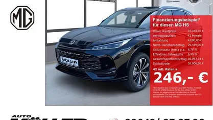 Gebraucht MG HS Luxury 272 PS (200 kW) 2025 Schwarz SUV