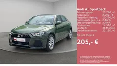 Grün Gebraucht 2024 Audi A1 Sportback Advanced Kleinwagen | 23.780 € (Guter Preis)
