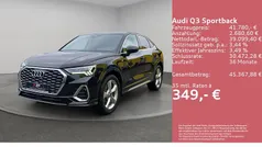 Gebraucht 2025 Audi Q3 Sportback S-Line SUV | 41.780 € (Fairer Preis)