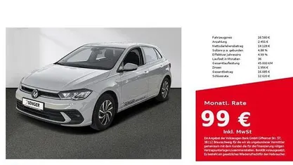 Gebraucht VW Polo Life 95 PS (69 kW) 2023 Kleinwagen