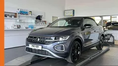 Rauchgrau metallic / schwarz Gebraucht 2024 VW T-Roc Cabriolet Style Cabrio | 33.490 € (Fairer Preis)