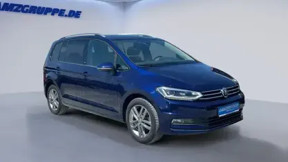 Gebraucht VW Touran Comfortline 116 PS (85 kW) 2018 Blau met Van / Kleinbus