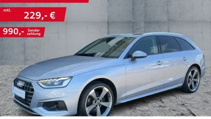 Gebraucht Audi A4 Advanced 163 PS (119 kW) 2023 Silber Kombi