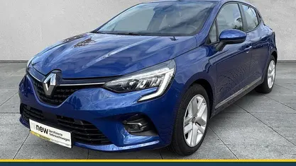 Begagnad Renault Clio V Business 101 HK (74 kW) 2020 Blå Sedan