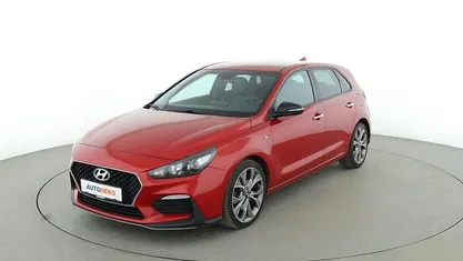 Usata Hyundai i30 N Line 140 CV (102 kW) 2019 Rosso Berlina