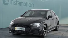 Schwarz Gebraucht 2024 Audi A3 Sportback S-Line Limousine | 38.640 € (Fairer Preis)