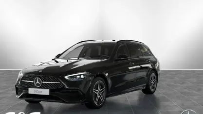 Gebraucht Mercedes C220 AMG 200 PS (147 kW) 2021 Unilack schwarz Kombi