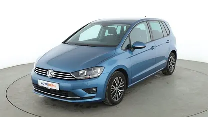 Blau Gebraucht 2017 VW Golf Sportsvan Allstar Van / Kleinbus | 12.350 € (Fairer Preis)