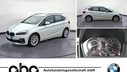 Gebraucht BMW 220 Active Tourer Advantage 192 PS (141 kW) 2019 Weiß Van / Kleinbus