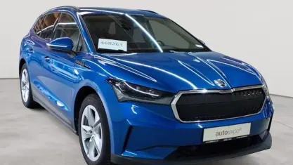 Brugt Skoda Enyaq iV 150 kW (204 HK) 2021 Blå SUV