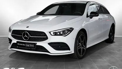 Gebraucht Mercedes CLA250e Shooting Brake AMG 160 PS (117 kW) 2023 Unilack polarweiß Kombi