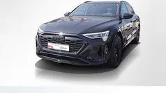 Mythosschwarz metallic Gebraucht 2023 Audi Q8 e-tron S-Line SUV | 58.980 € (Guter Preis)