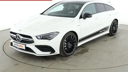 Gebraucht Mercedes CLA35 AMG Shooting Brake AMG 306 PS (225 kW) 2020 Weiß Kombi
