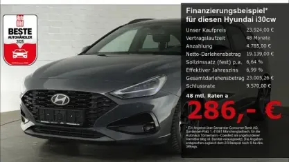 Gebraucht Hyundai i30 Advantage 140 PS (102 kW) 2025 Grau Kombi