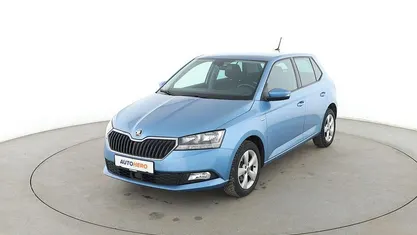 Gebraucht Skoda Fabia Clever 2018 Blau Limousine
