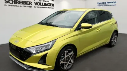 Neu Hyundai i20 Prime 101 PS (74 kW) 2025 Grün Limousine