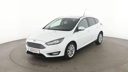 Gebraucht Ford Focus Titanium 2015 Weiß Limousine